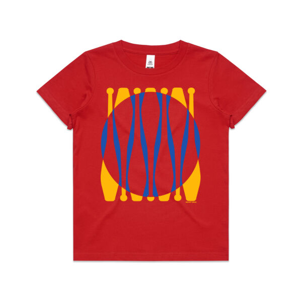 2021 Kids "Yellow and Blue" T-shirt Thumbnail